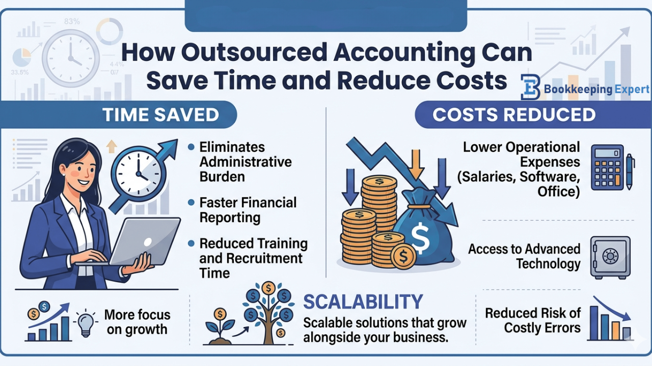 How Outsourced Accounting Can Save Time and Reduce Costs