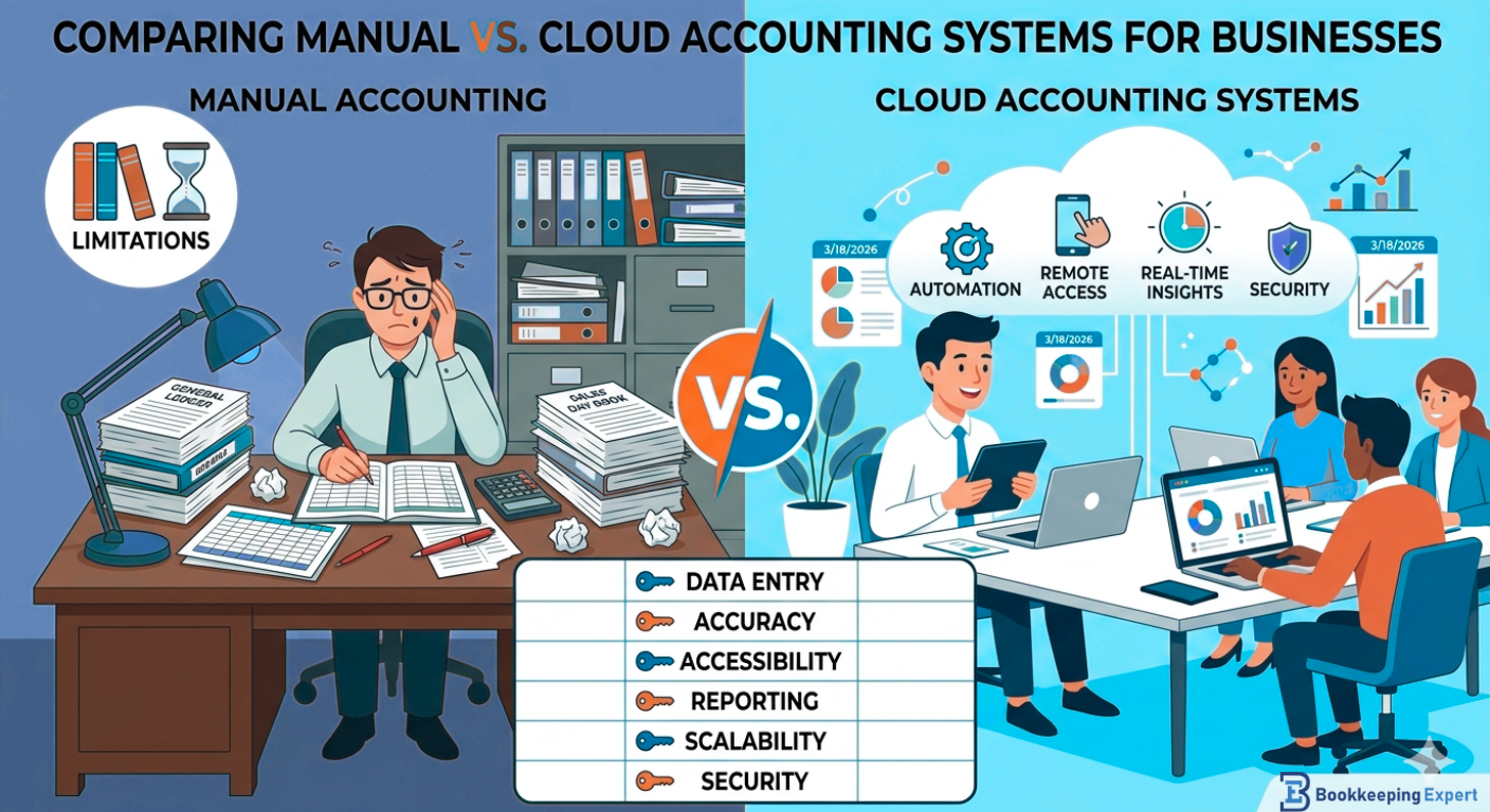 Comparing Manual vs. Cloud Accounting Systems for Businesses
