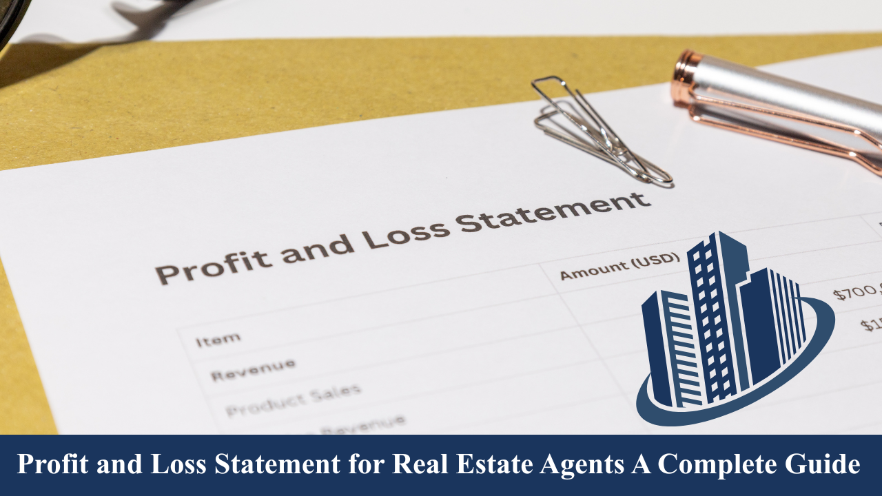 Profit and Loss Statement for Real Estate Agents A Complete Guide