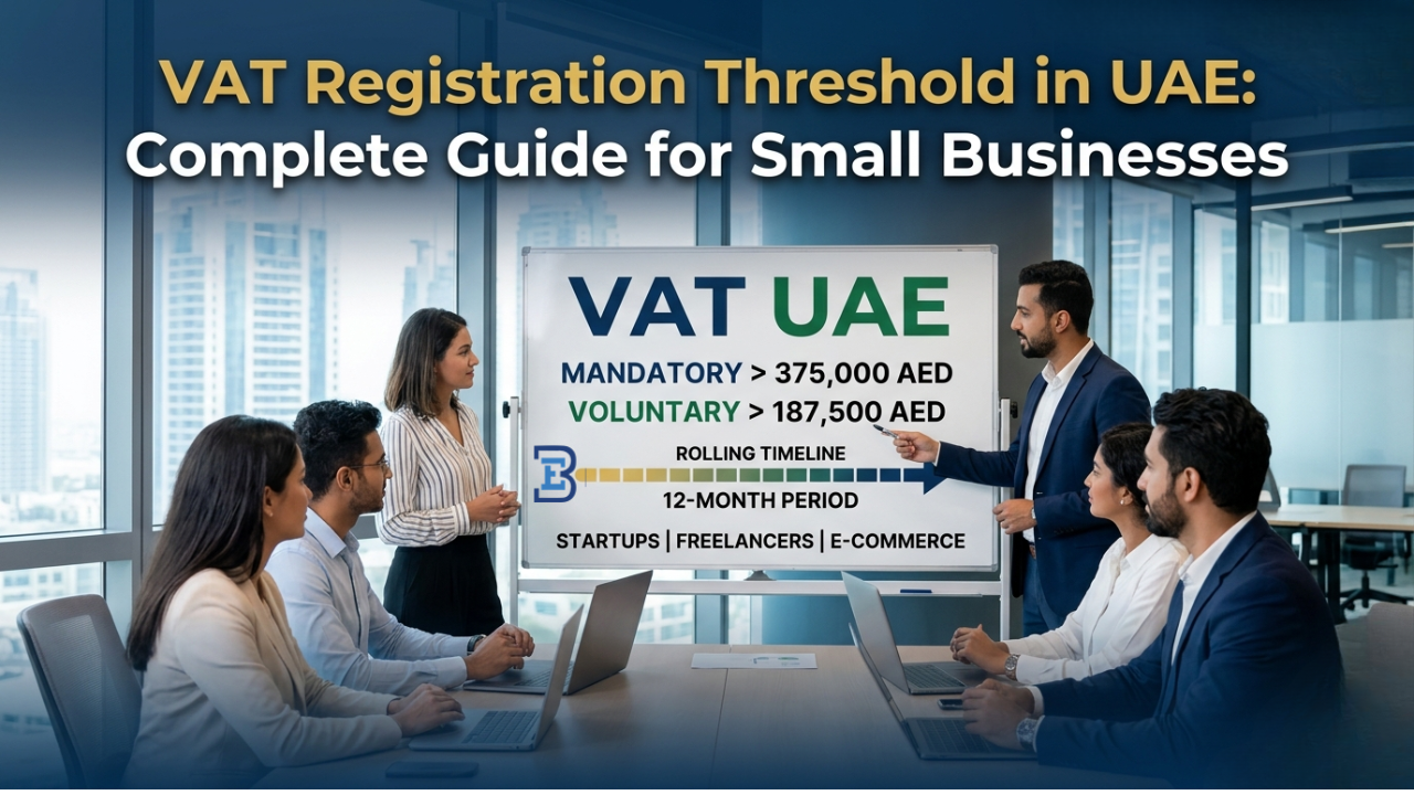 VAT Registration Threshold in UAE: Complete Guide for Small Businesses